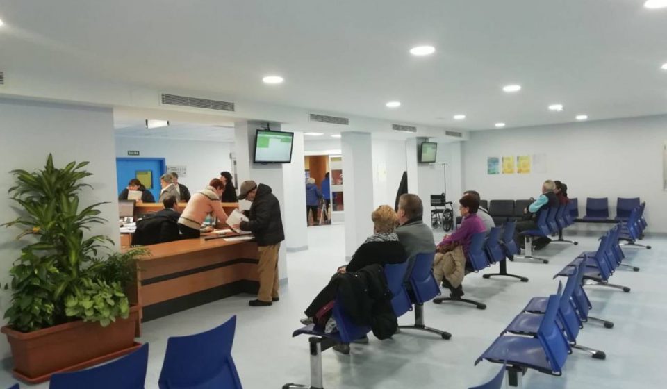 sala de espera hospital